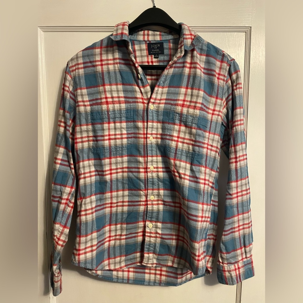 J. Crew Men's 100% Cotton Flannel